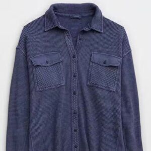 Aerie LumberJane Waffle Shirt